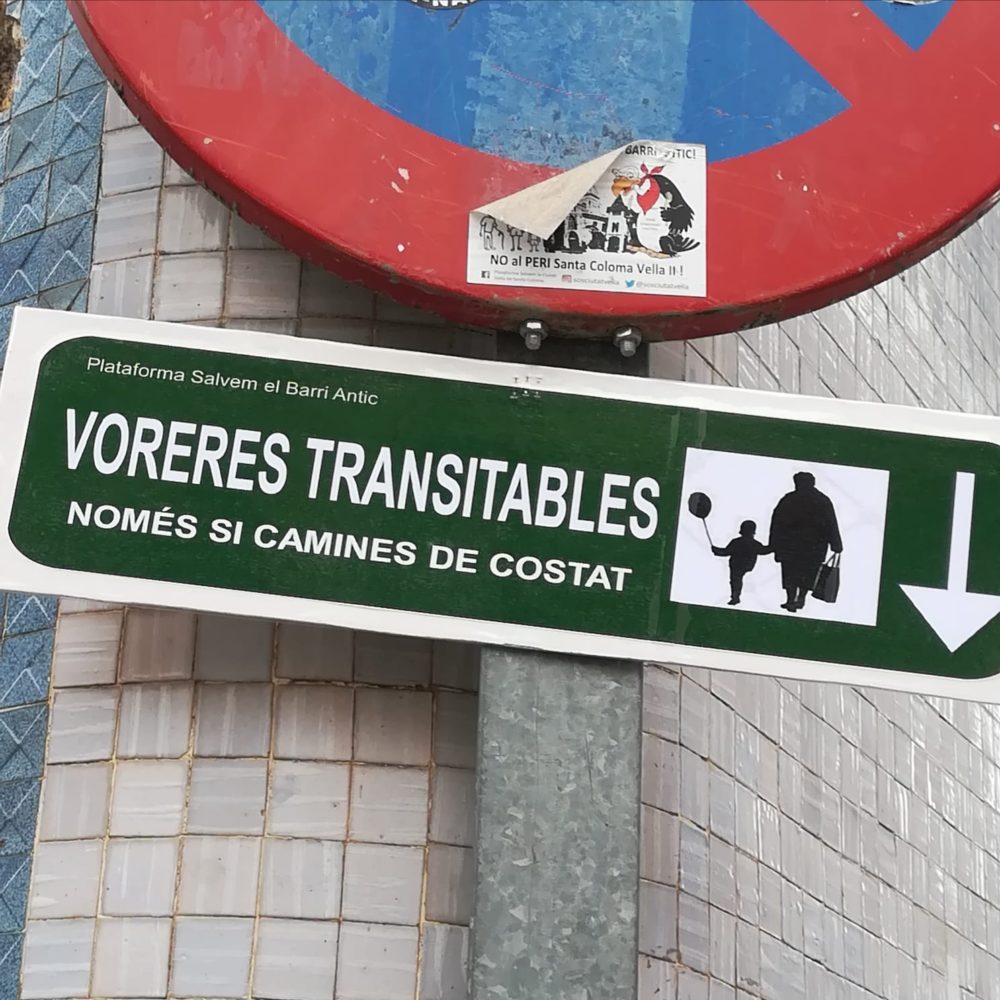 rètols reivindicatius