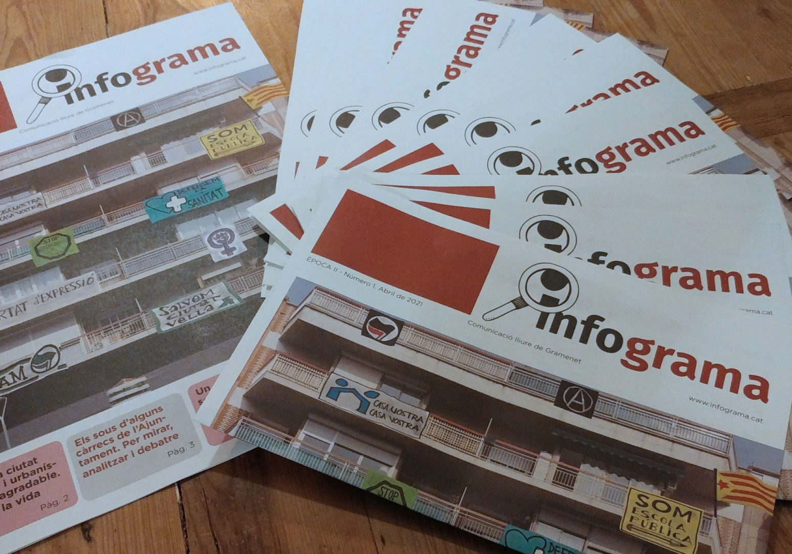 Infograma Paper Santa Coloma